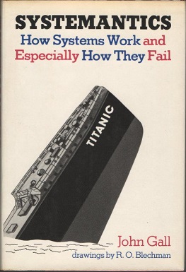 Cover of John Gall's Systemantics (1975).
